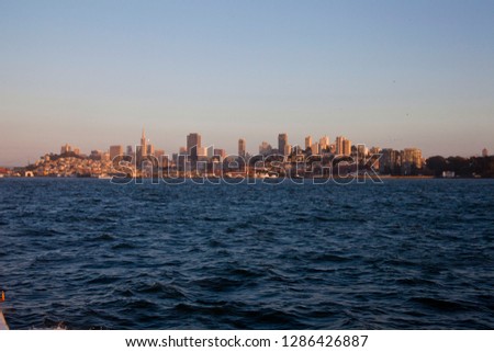 landscape of San Francisco  skyline