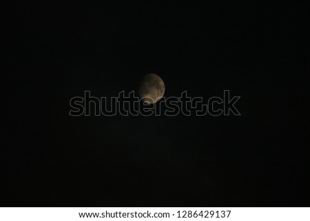 Full Moon pictures out in Lexington NY 