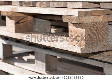 wood pallets is a flat transport structure that supports goods in a stable fashion while being lifted by a forklift, pallet jack, front loader, work saver, or other jacking device, or a crane.