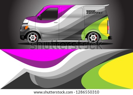 Decal company for cars designs vector .