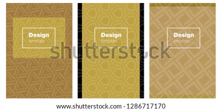 Dark Green, Yellow vector cover for notebooks. Web interface on abstract background with colorful gradient. Design for cover of books, notepads.