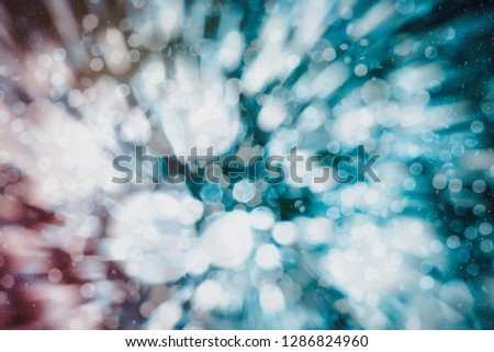 Disco lights . Festive background with natural bokeh and bright golden lights. Vintage Magic background with colorful bokeh. Spring Summer 