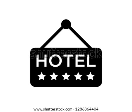 hotel vector icon