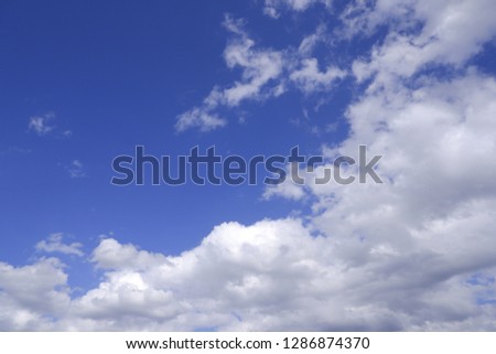 cloud and blue sky background- image