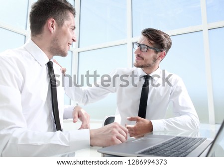 Business team discussing together plans