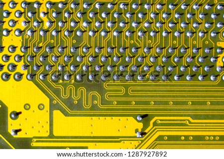 Close-up Main Board Circuit Board