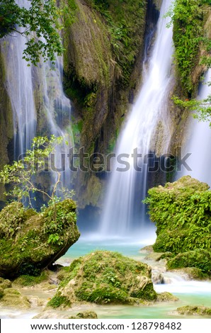 Waterfalls in the Visayas Region of the Philippines