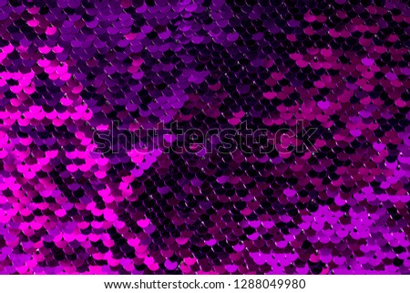 fish scale fabric purple pink background