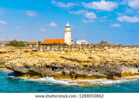 Lighthouse at Cape Greco, Cyprus
