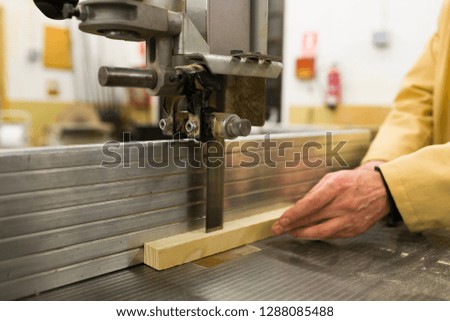 Carpentry shop in Spain.