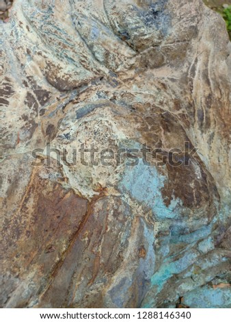 Patterns and textures of natural stones