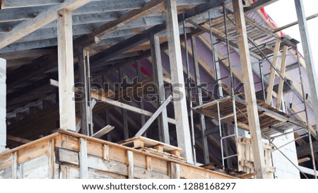 construction of a private house