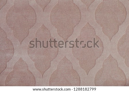 Close-up brown texture fabric cloth material textile background
