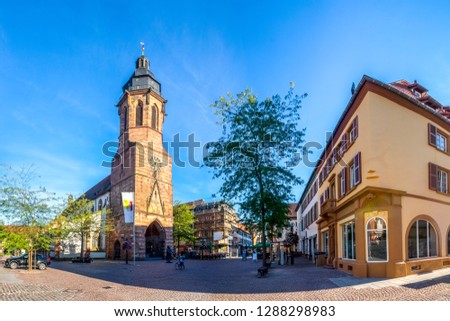 Church in Landau in der Pfalz, Germany 