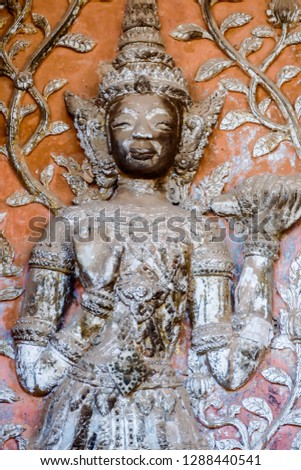 statue of buddha in ayutthaya thailand, digital photo picture as a background