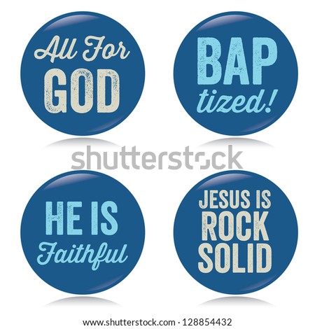 Vintage Christian buttons, blue - Jpeg