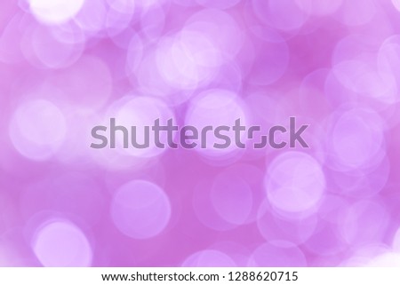Purple bokeh background from nature