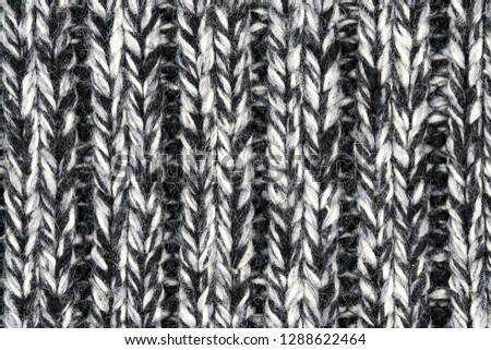 Texture of knitted sweater (scarf) background