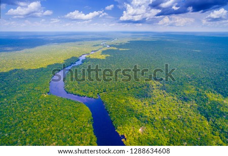 Amazon river in Brazil  Royalty-Free Stock Photo #1288634608