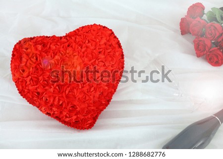 Valentine's day red heart