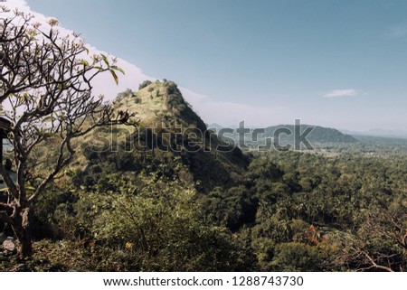 Beautiful nature in Sri Lanka
