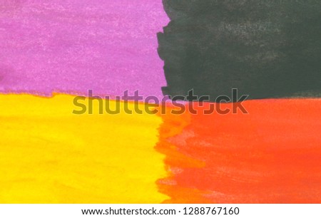 Multicolored abstract background. Watercolor painting. Illustration. Design element.
