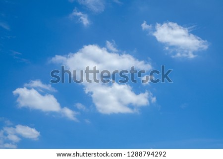blue sky landscape view background