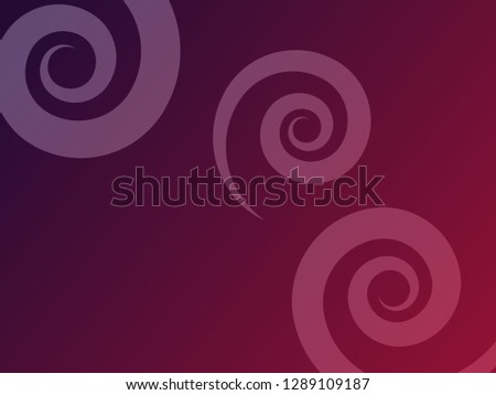 Vector illustration for swirl design. Swirling spiral gradient color background. Vortex starburst spiral twirl square. Helix rotation rays. Converging psychedelic scalable stripes. 