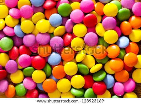 sweet color candy Royalty-Free Stock Photo #128923169