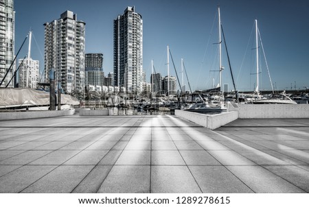 Quayside Marina of vancouver.