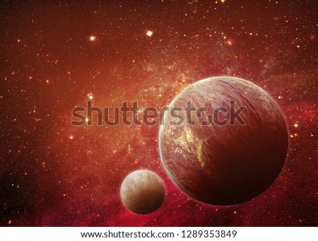 Space Scene - Elements of this Image Furnished by NASA