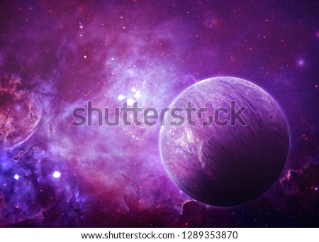 Space Scene - Elements of this Image Furnished by NASA