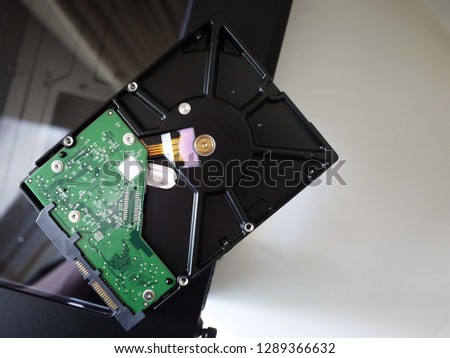 Personal computer hard drive for storing media and other data