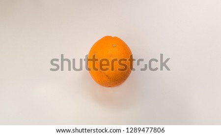 One organic orange