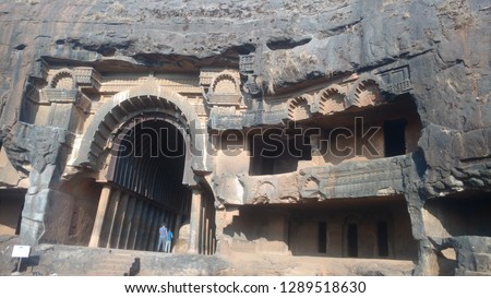 500 Year Old Buddhist Cave At Pune, Maharashtra