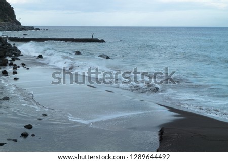 Sandy beach scenery