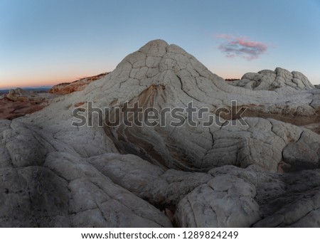 This is picture from White Pocket, Vermilion Cliffs National Monument, Arizona.