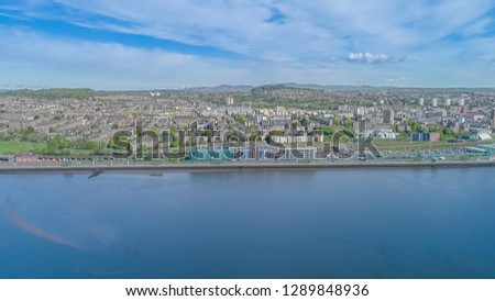 Dundee waterfront aerial images