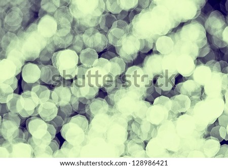 Abstract bokeh lights as background