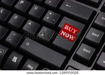 online shopping or internet shop concepts, with keyboard