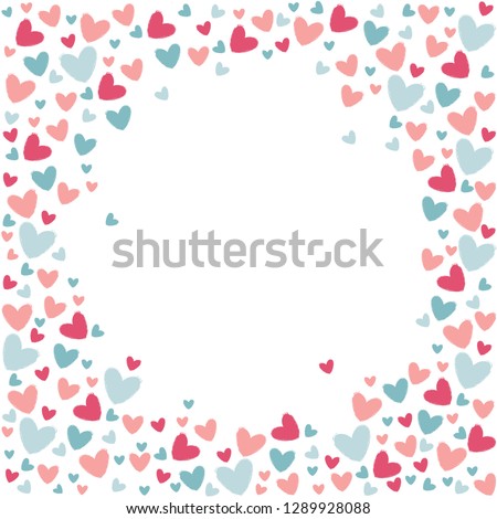 Love background concept pattern/ Vector abstract illustration
