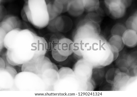 background black abstract bokeh for christmas night light holiday