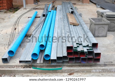Construction materials and equipments for building