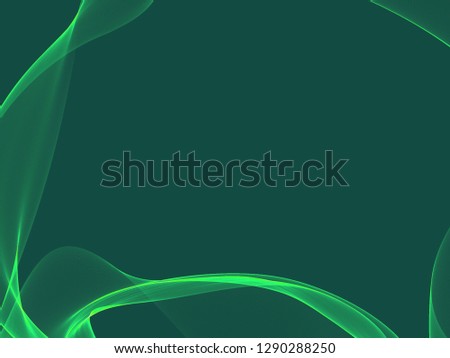 beautiful modern digital green luxury effect technology futuristic smooth simple abstract fire lines background illustrated colorful simple presentation wallpaper 
