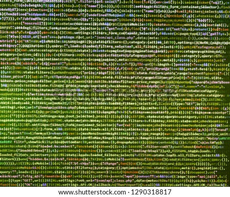 Python code computer screen,  Web abstract programming and created virus on laptop screen,  Screens concept design,  Server complexity, virtual laptop background