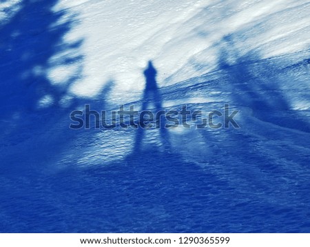 Winter game of light and shadow in the Swiss Alps - Canton of Appenzell Ausserrhoden, Switzerland