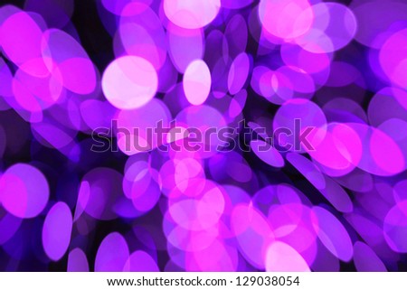 Unfocused lilac light spots abstract background