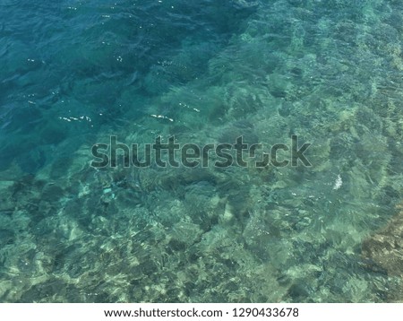 Summer Mediterranean sea