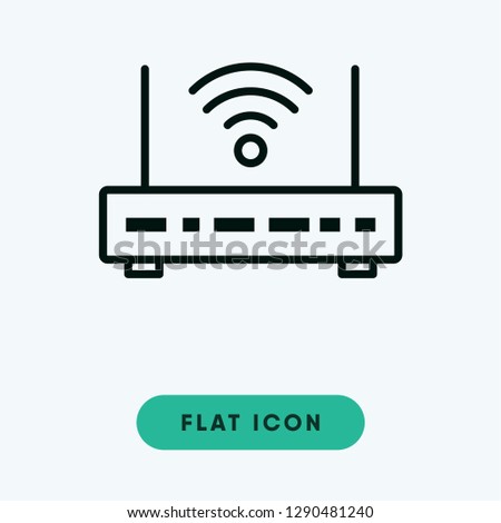 Router vector icon