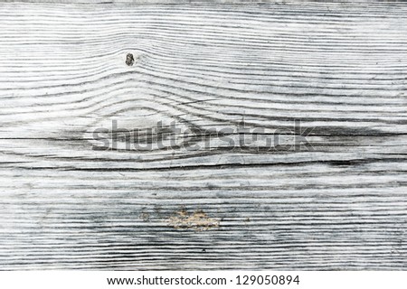 Closeup photo of the old wood plank colorless banner template